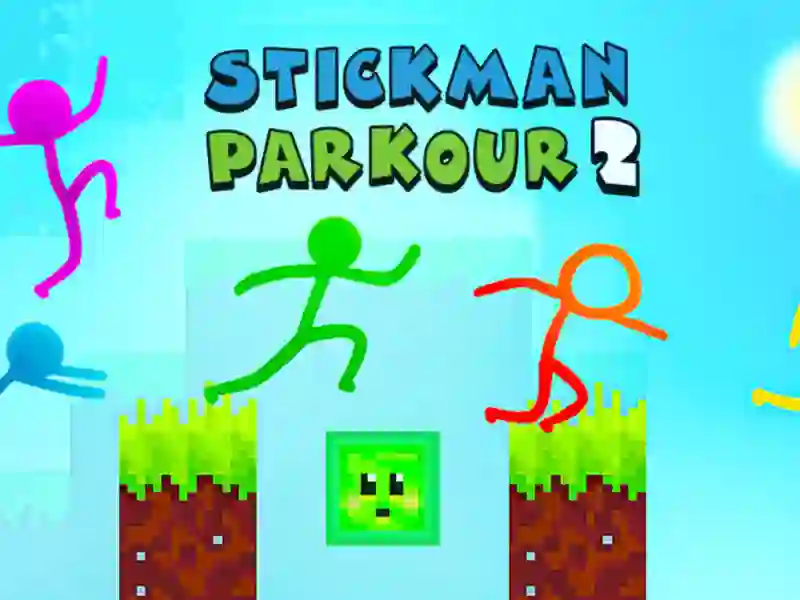 Trò chơi Stickman Parkour 2 trực tuyến