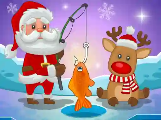 Santa's Christmas Fishing — joc online gratuit