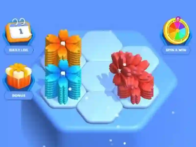 Flower Hexa Puzzle — free online game