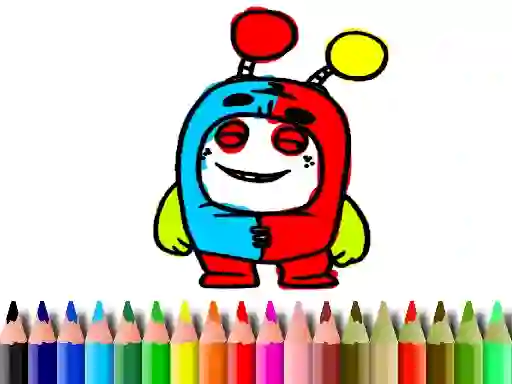 Back To School: Sweet Monsters Coloring — jogo online grátis
