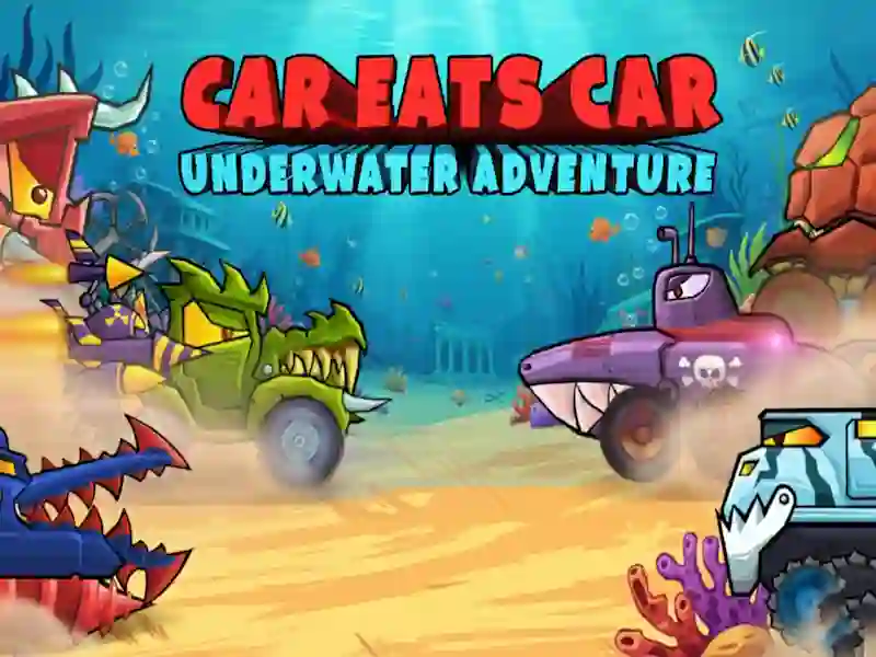 Car Eats Car Underwater Adventure — gratis online spil