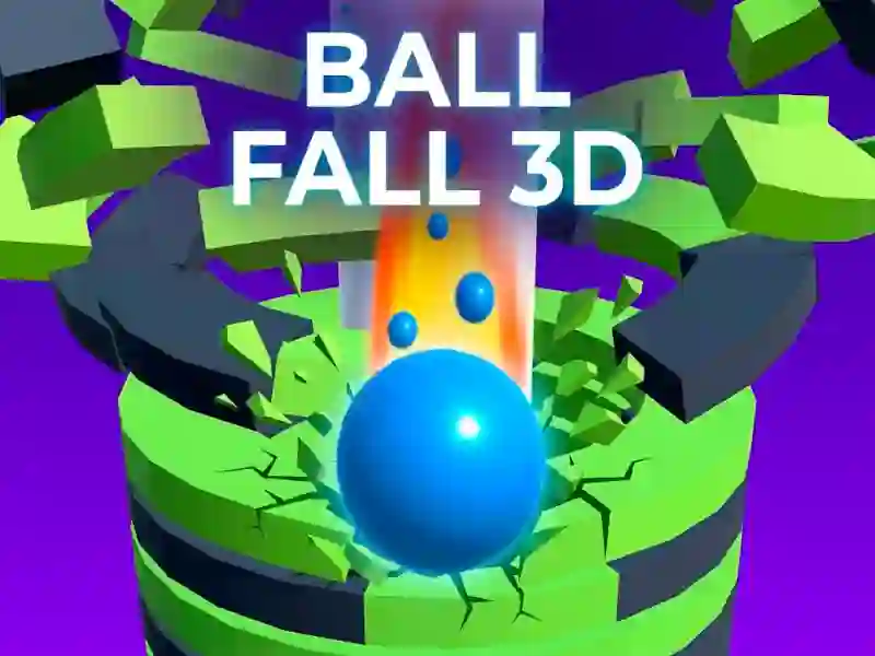 Logħba Ball Fall 3D onlajn