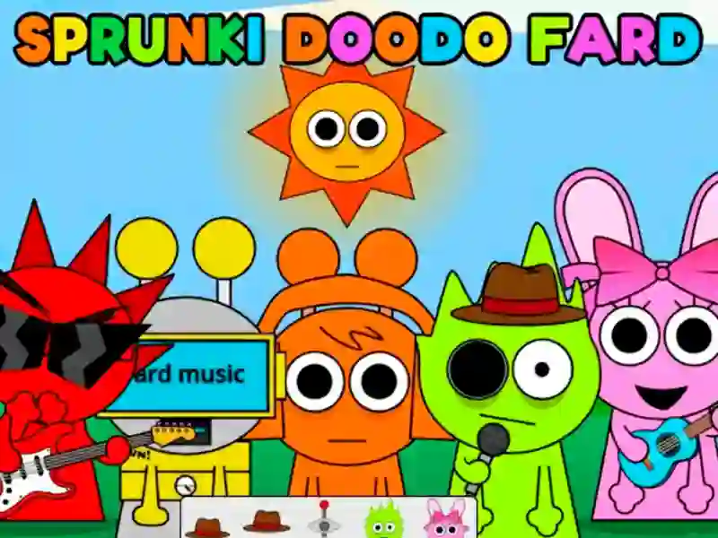 Jwèt Sprunki Doodoo Fard sou entènèt