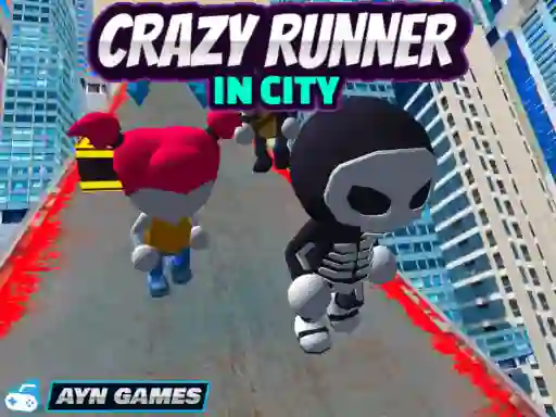 Crazy Runner in City — free online game