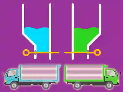 Color Water Trucks — free online game