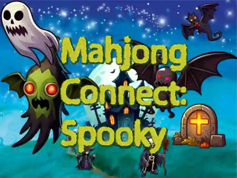 Mahjong Connect Spooky — free online game