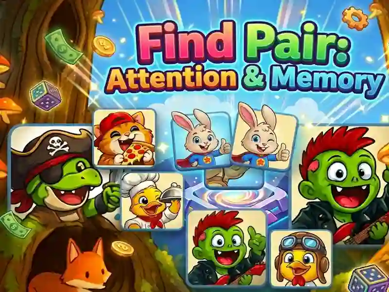 Find Pair: Attention & Memory เกมออนไลน์