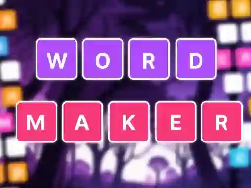 Jwèt Word Maker sou entènèt