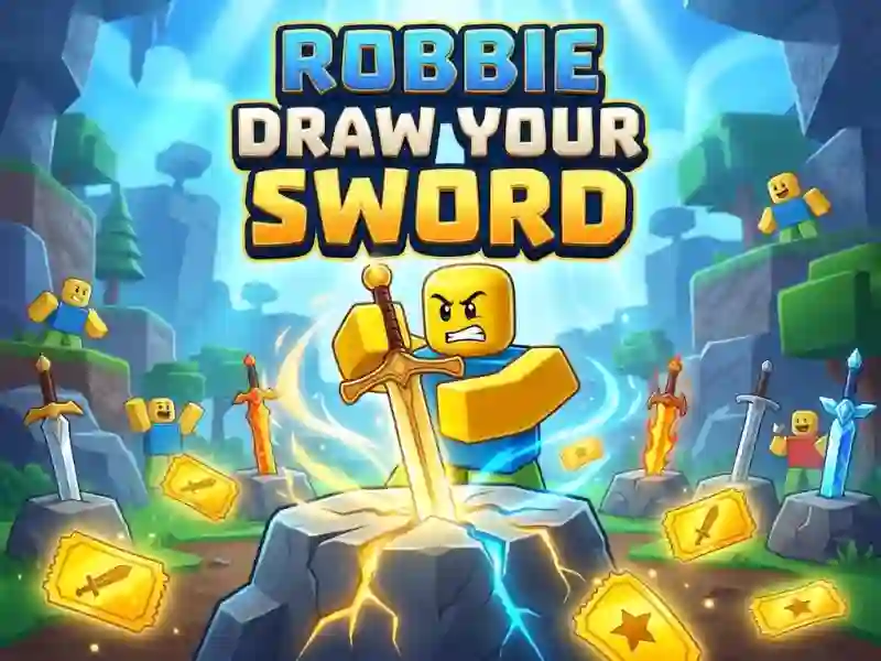 Robbie: Draw your Sword — безплатна онлайн игра