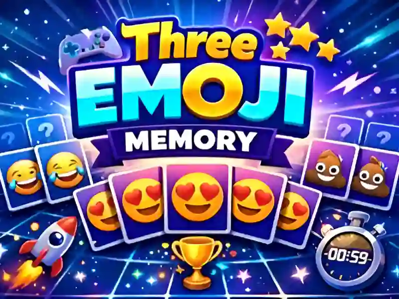 游戏Three Emoji Memory在线