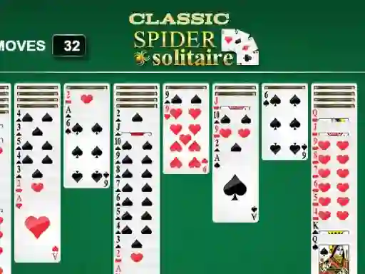 Classic Spider Solitaire — free online game