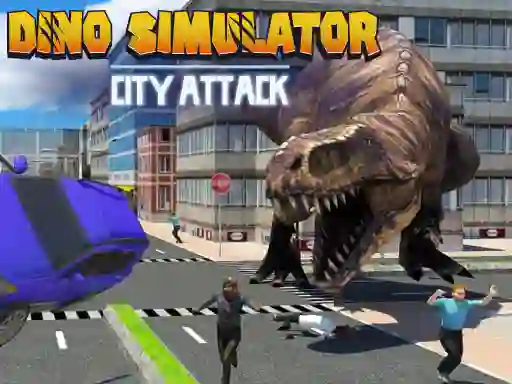 Dino Simulator City Attack — free online game