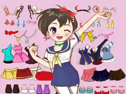 Játék Anime Dress Up Mania online