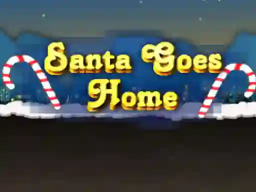 Santa goes home — free online game