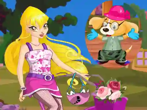 Játék Winx Stella and Puppy online