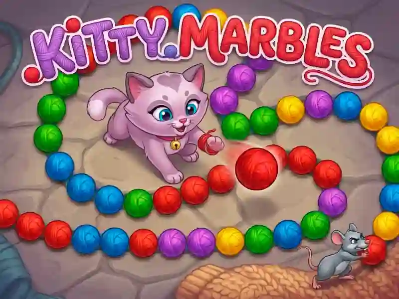 Játék Kitty Marbles online