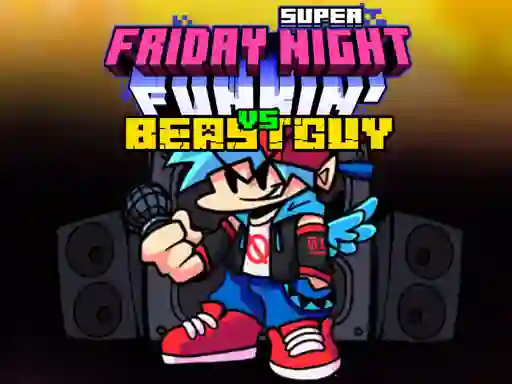 Trò chơi Super Friday Night Fankin vs Beast Guy trực tuyến