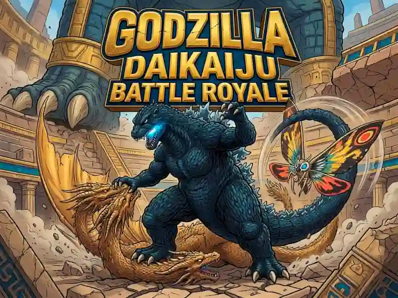 Trò chơi Godzilla Daikaiju Battle Royale trực tuyến