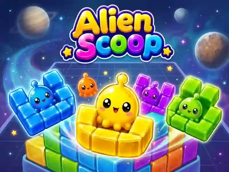 Гульня Alien Scoop онлайн