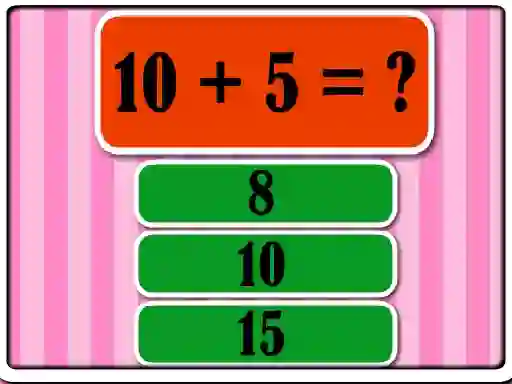 Hra Math Test Challenge