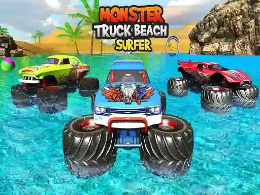 Monster Truck Beach Surfing — free online game