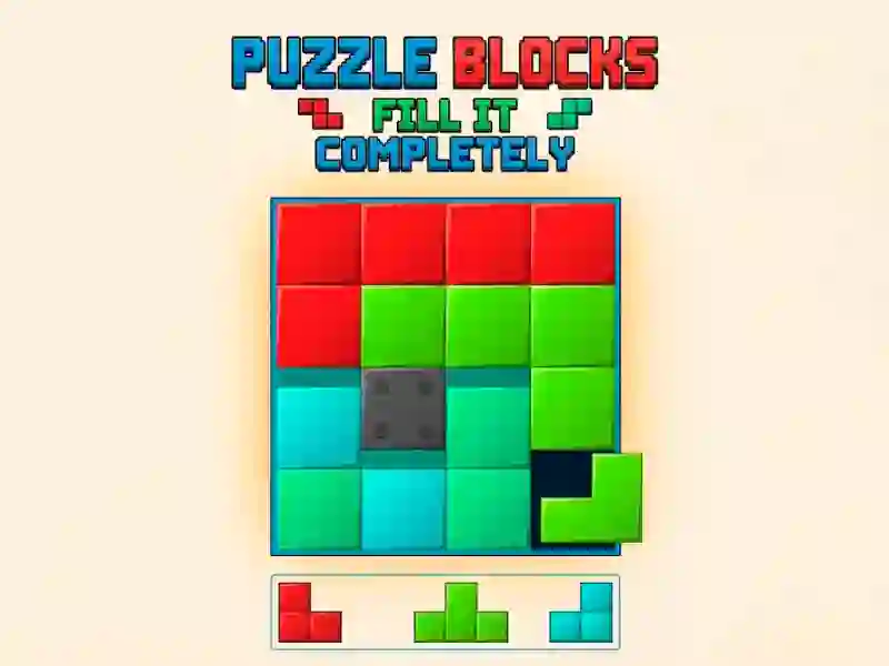 Puzzle Blocks: Fill It Completely — free online game