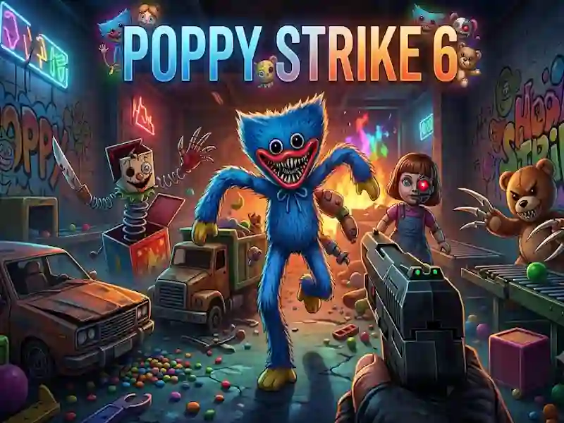 Poppy Strike 6 — 무료 온라인 게임