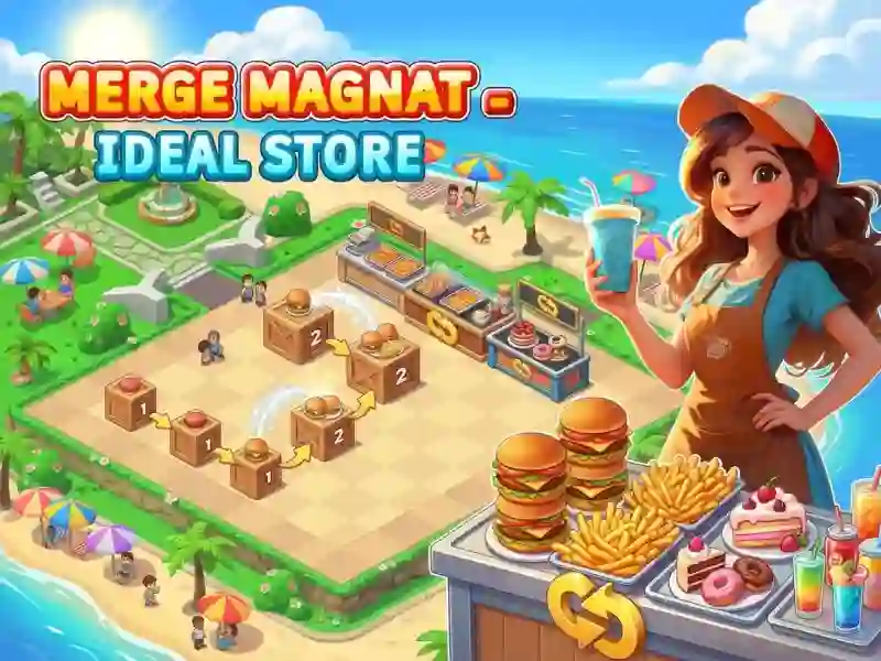 Trò chơi Merge Magnat: IDeaL Store trực tuyến