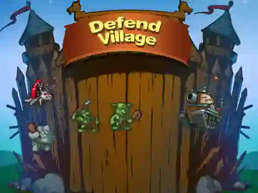 Játék Defend Village online