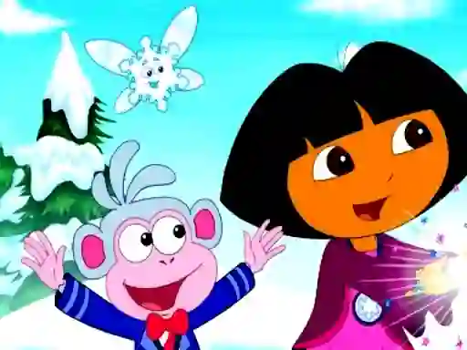 Dora Find 5 Differences — free online game