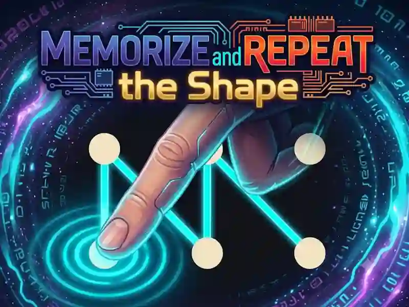 Jeu Memorize and Repeat the Shape en ligne