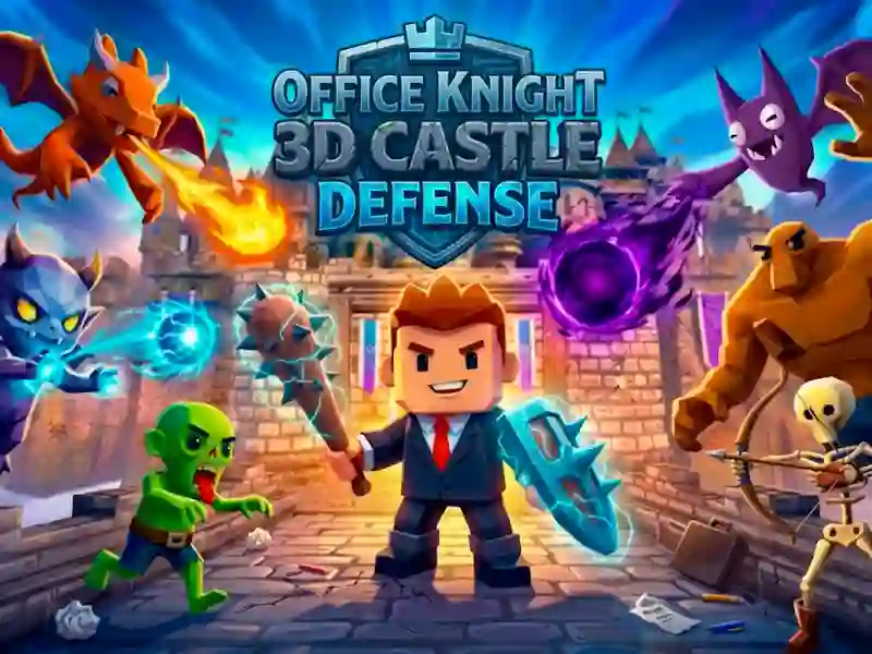 Office Knight 3D Castle Defense — gioco online gratis