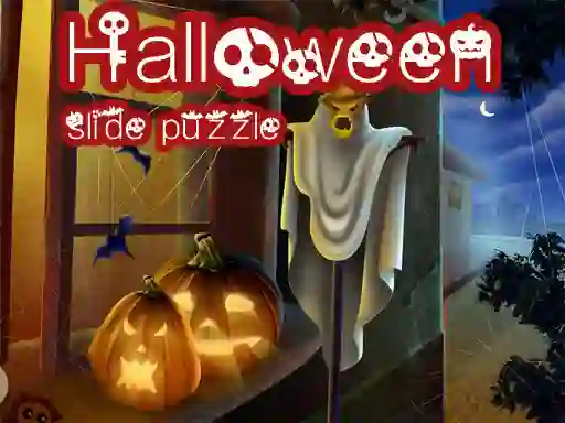 Halloween Slide Puzzle — free online game