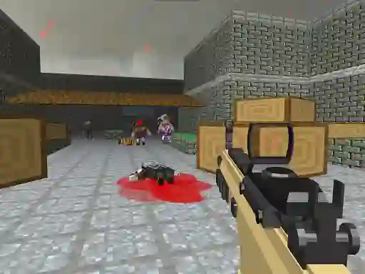 Pixel Apocalypse Shooting Zombie Garden — free online game