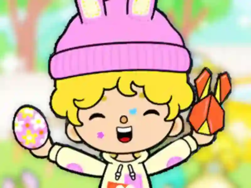 Jigsaw Puzzle: Toca Boca Easter — free online game