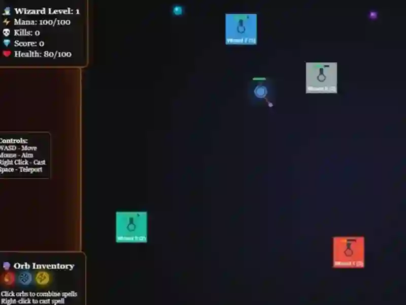 Spel Spell Caster Io online