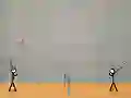Stick Figure Badminton — free online game