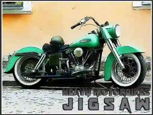 Permainan Heavy Motorbikes Jigsaw talian