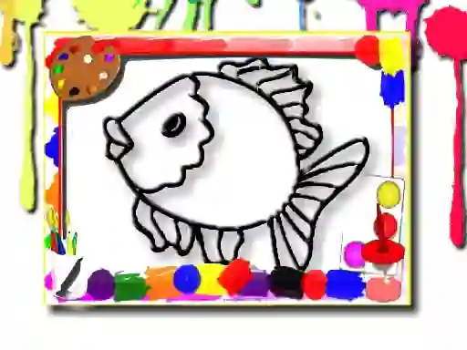 Fish Coloring Book — free online game