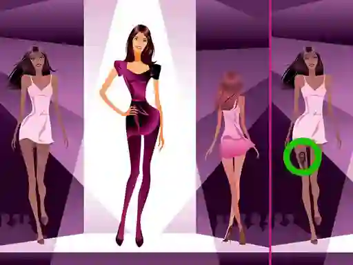 Fashion Models Differences — free online game
