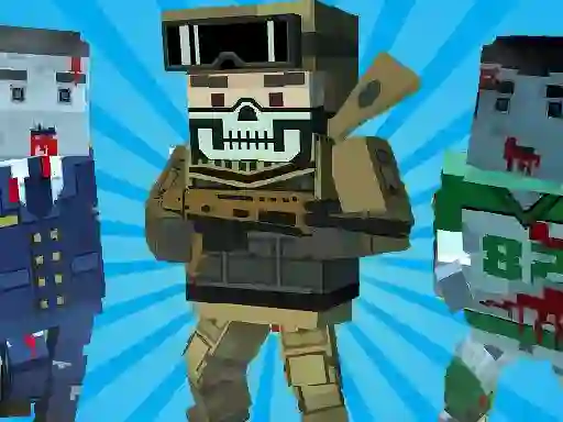 Blocky Shooting Arena 3D Pixel — free online game