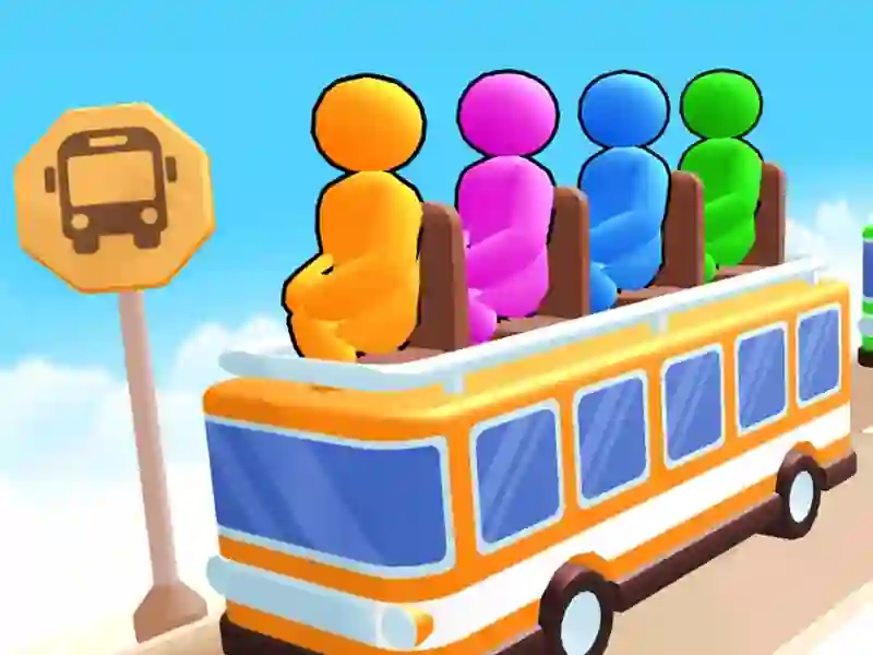 Trò chơi Bus Stop Color Jam trực tuyến