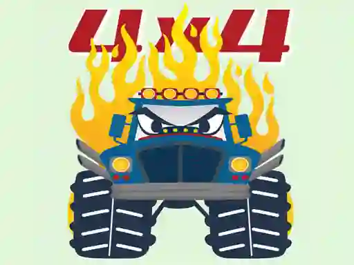 Monster Trucks Coloring Pages — free online game
