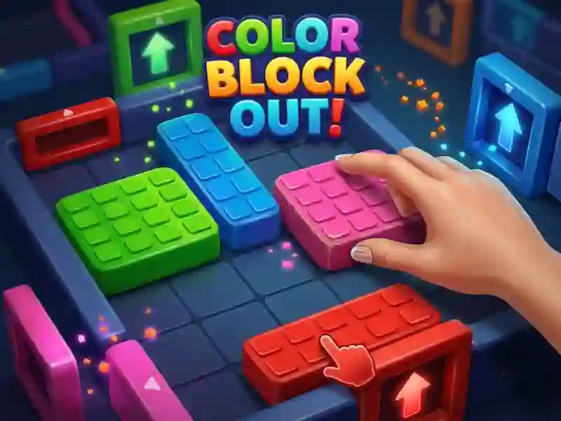 Color Block Out! — безплатна онлайн игра