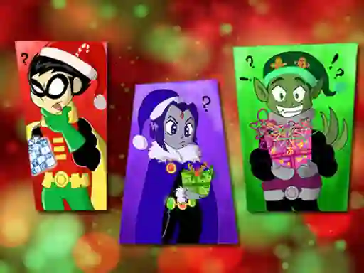 Teen Titans Christmas Stars — free online game