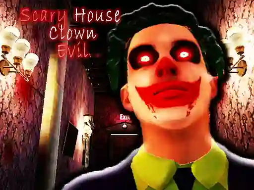 Scary House Clown Evil — free online game