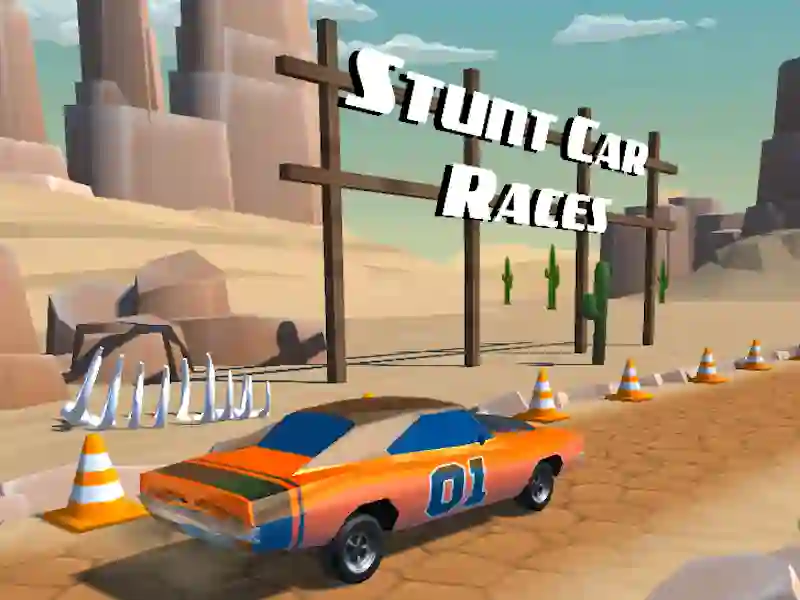 Stunt car Races — free online game