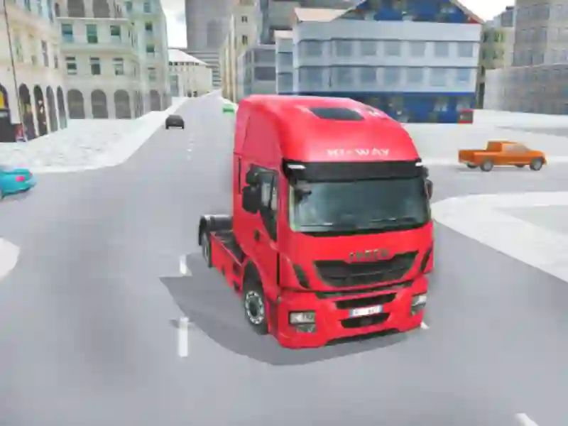 खेल City Driving Truck Simulator 3d ऑनलाइन