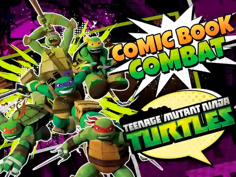 Teenage Mutant Ninja Turtles Comic book Combat — free online game