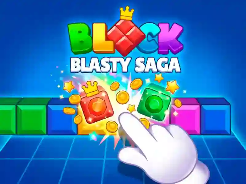 Trò chơi Block Blasty Saga trực tuyến